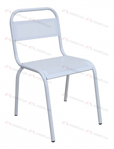 Металлический перфорированный стул СТ11 фото